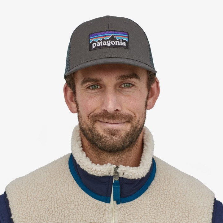 Czapka PATAGONIA P-6 Logo Trucker Hat forge grey