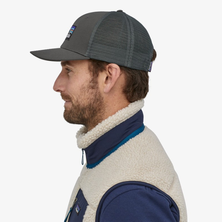 Czapka PATAGONIA P-6 Logo Trucker Hat forge grey