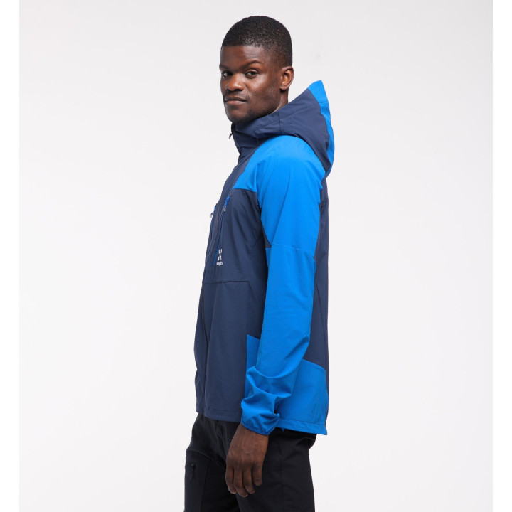 Kurtka softshellowa HAGLOFS TEGUS JACKET tarn blue/storm blue