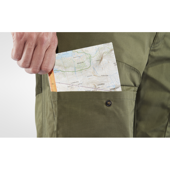 Spodnie FJALLRAVEN VIDDA PRO VENTILATED TROUSERS REGULAR dark olive