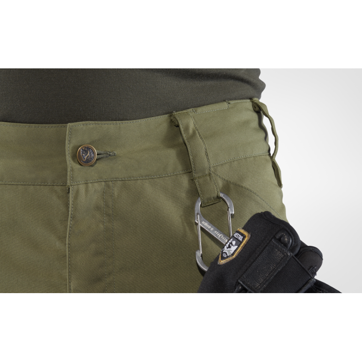 Spodnie FJALLRAVEN VIDDA PRO VENTILATED TROUSERS REGULAR dark olive