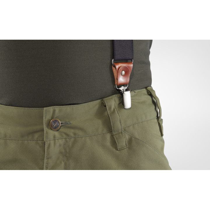 Spodnie FJALLRAVEN VIDDA PRO VENTILATED TROUSERS REGULAR dark olive