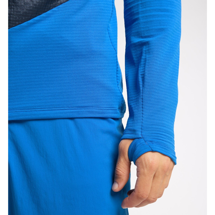 Bluza HAGLOFS L.I.M HYBRID HOOD MEN storm blue/tarn blue
