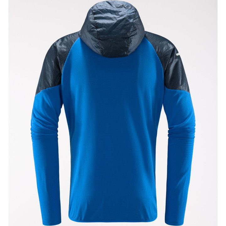 Bluza HAGLOFS L.I.M HYBRID HOOD MEN storm blue/tarn blue