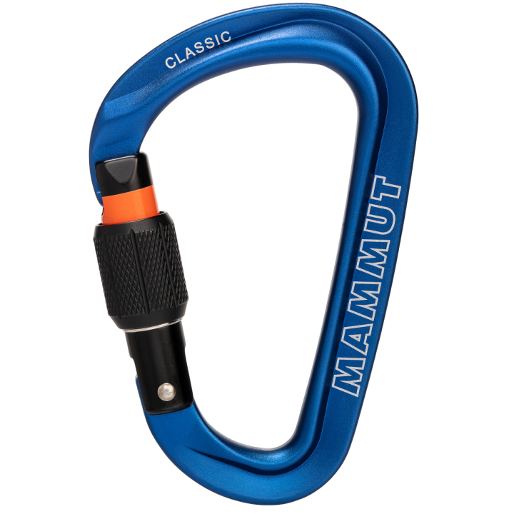Karabinek MAMMUT Classic HMS screw-gate blue