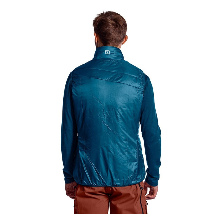 Kamizelka ORTOVOX Swisswool Piz Cartas Vest Men petrol blue