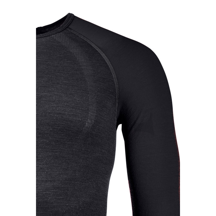 Koszulka ORTOVOX 120 Comp Light Long Sleeve Men black raven
