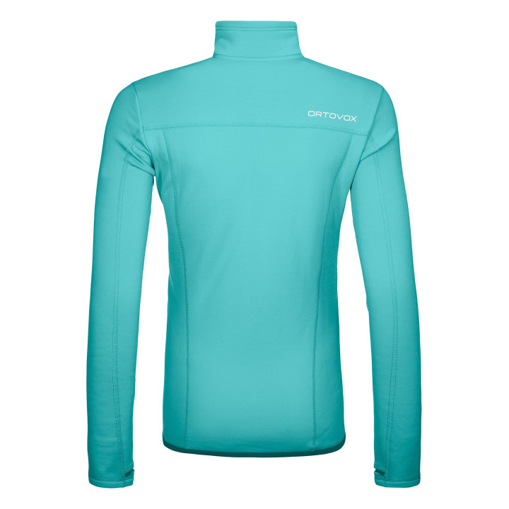 Bluza ORTOVOX Merino Fleece Jacket Women ice waterfall