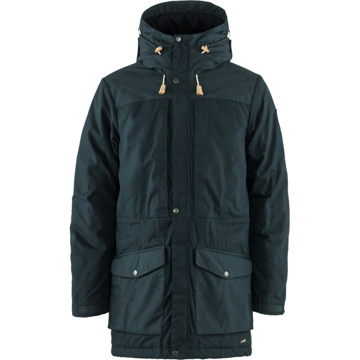 Kurtka FJALLRAVEN Singi Wool Padded Parka dark navy