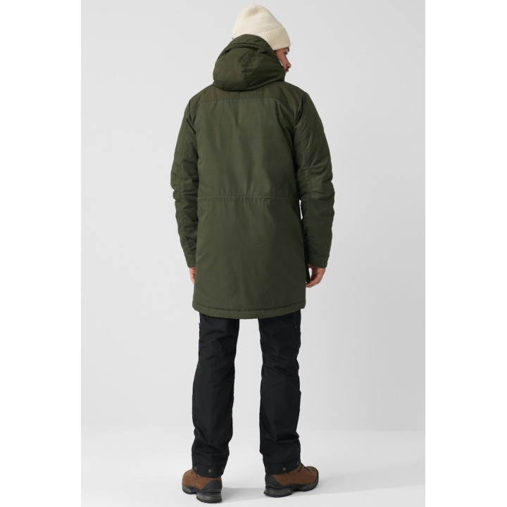 Kurtka FJALLRAVEN Singi Wool Padded Parka dark navy