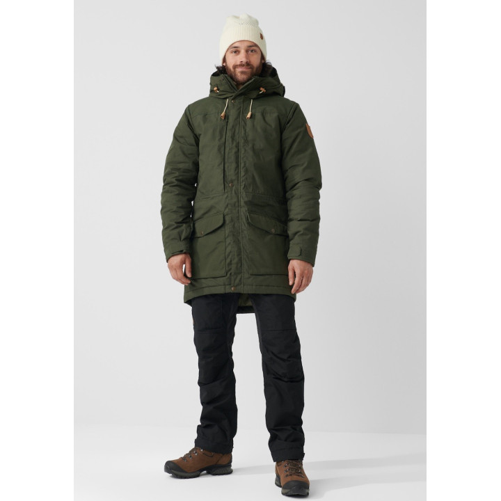 Kurtka FJALLRAVEN Singi Wool Padded Parka dark navy