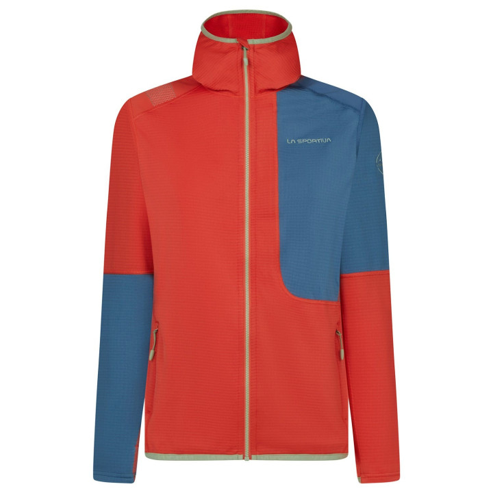Bluza La Sportiva Granite Hoody Women paprika atlantic
