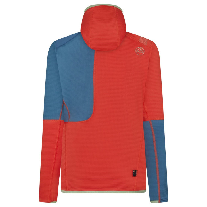 Bluza La Sportiva Granite Hoody Women paprika atlantic