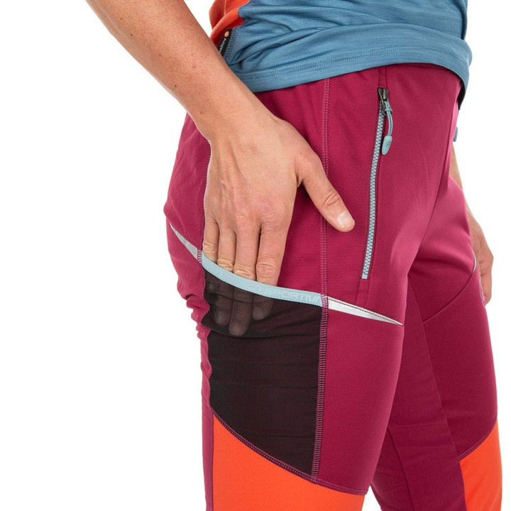 Spodnie La Sportiva Ikarus Pant Women red plum-paprika