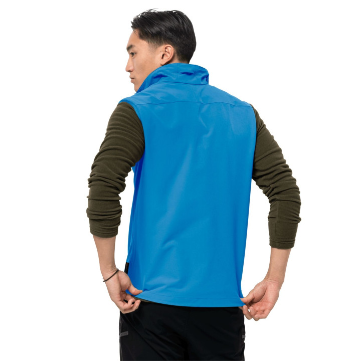 Kamizelka JACK WOLFSKIN ACTIVATE VEST MEN brilliant blue