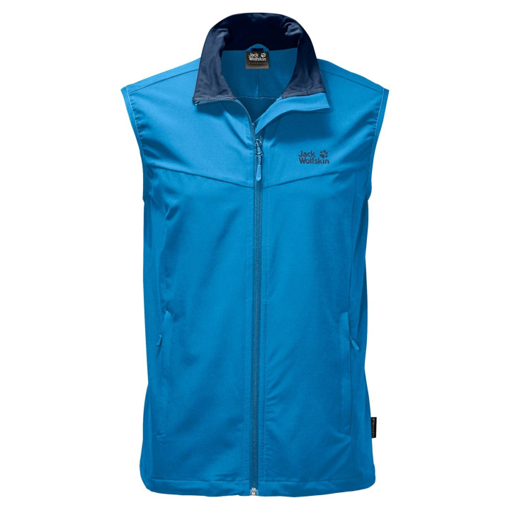 Kamizelka JACK WOLFSKIN ACTIVATE VEST MEN brilliant blue