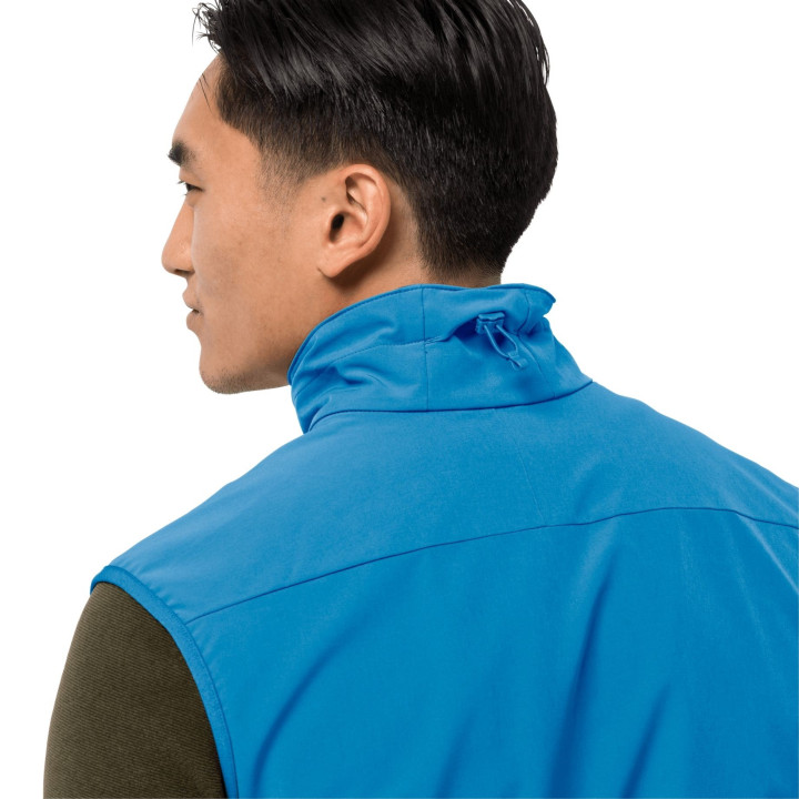 Kamizelka JACK WOLFSKIN ACTIVATE VEST MEN brilliant blue