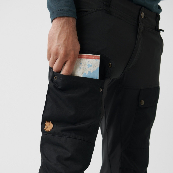 Spodnie FJALLRAVEN Keb Trousers Men Regular black