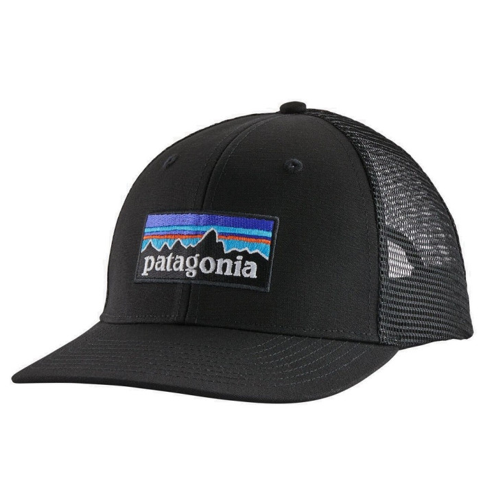 Czapka PATAGONIA P-6 Logo Trucker Hat black