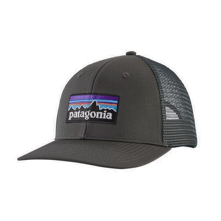 Czapka PATAGONIA P-6 Logo Trucker Hat forge grey