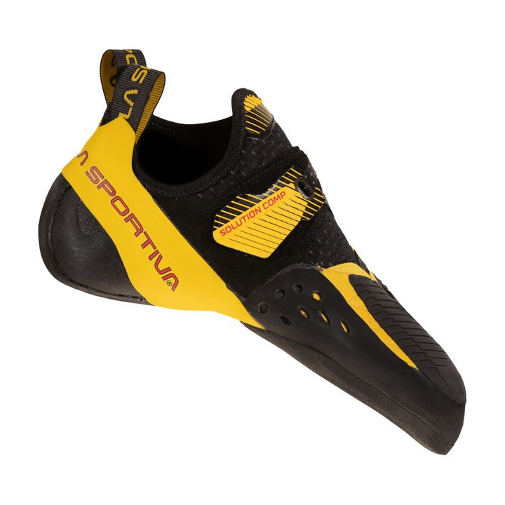 Buty wspinaczkowe LA SPORTIVA Solution Comp black yellow