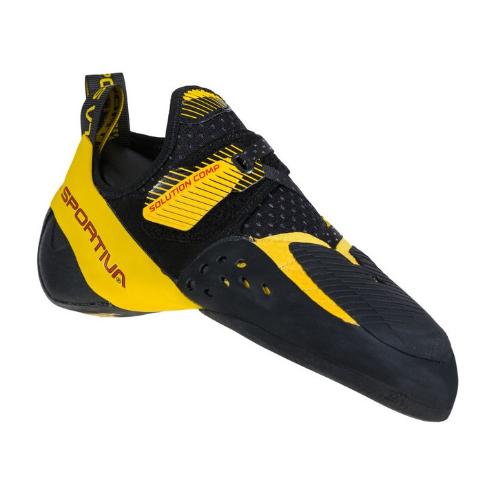Buty wspinaczkowe LA SPORTIVA Solution Comp black yellow