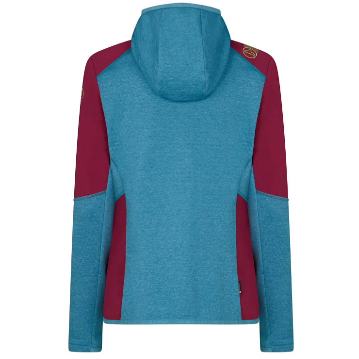 Bluza LA SPORTIVA Existence Hoody Women topaz/red plum