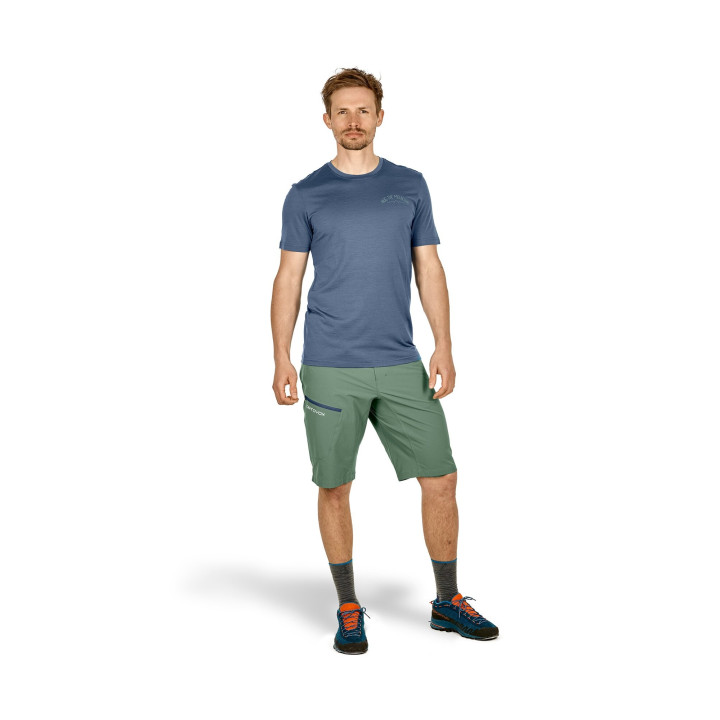 Spodenki ORTOVOX Pelmo Shorts Men blue lake