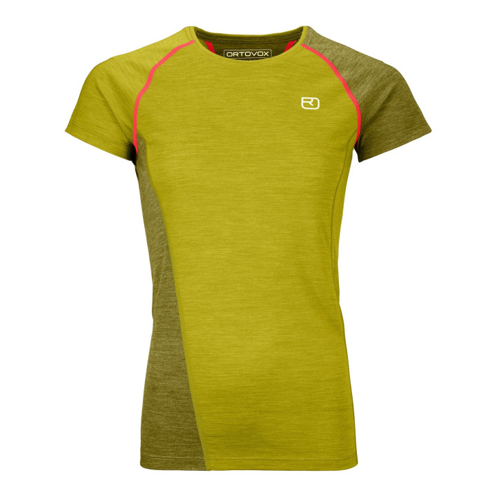 Koszulka ORTOVOX 120 COOL TEC FAST UPWARD T-Shirt W's dirty daisy blend