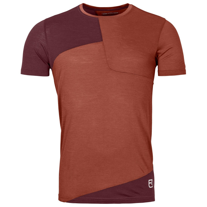 Koszulka ORTOVOX 120 Tec T-Shirt Men clay orange
