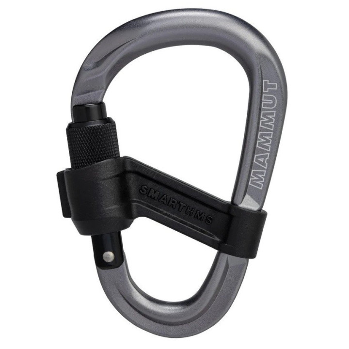 Karabinek MAMMUT Smart HMS 2.0 Screwgate Carabiner grey