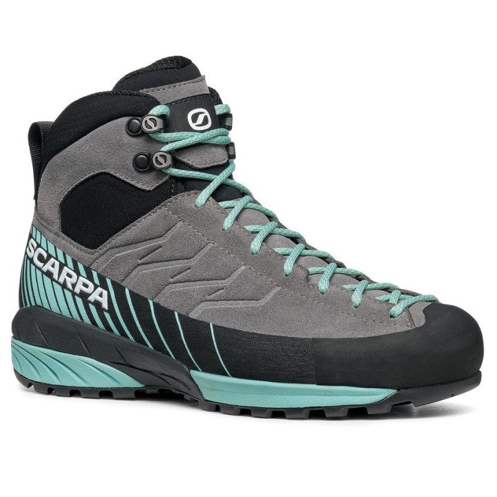 Buty SCARPA Mescalito Mid GTX Women's midgray-aqua