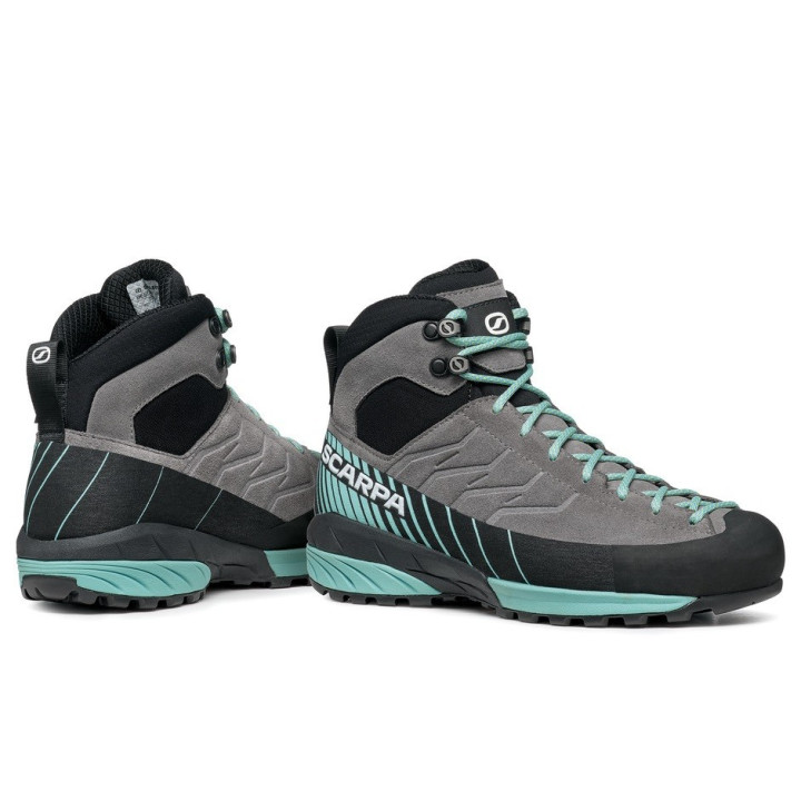 Buty SCARPA Mescalito Mid GTX Women's midgray-aqua