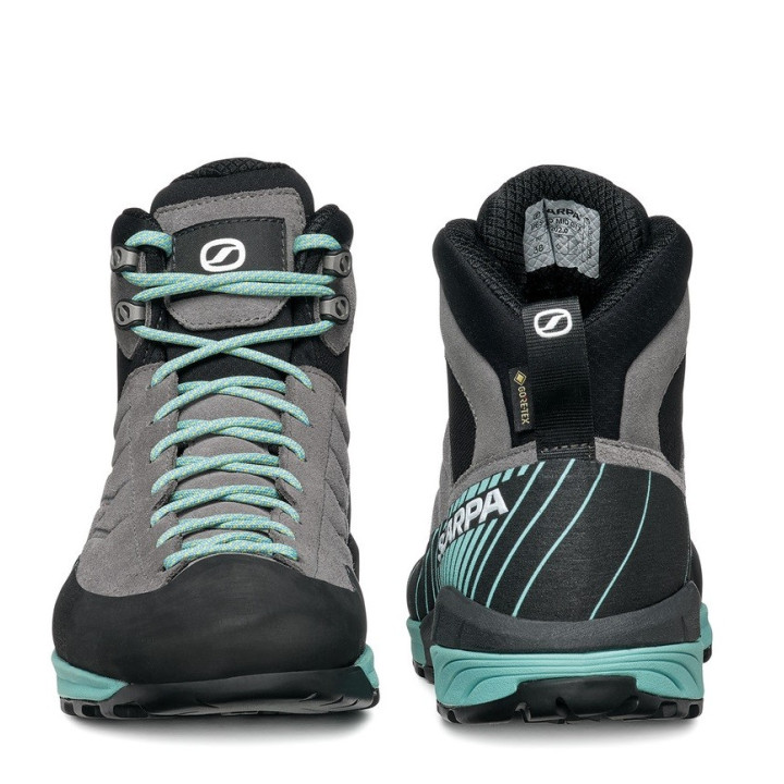 Buty SCARPA Mescalito Mid GTX Women's midgray-aqua
