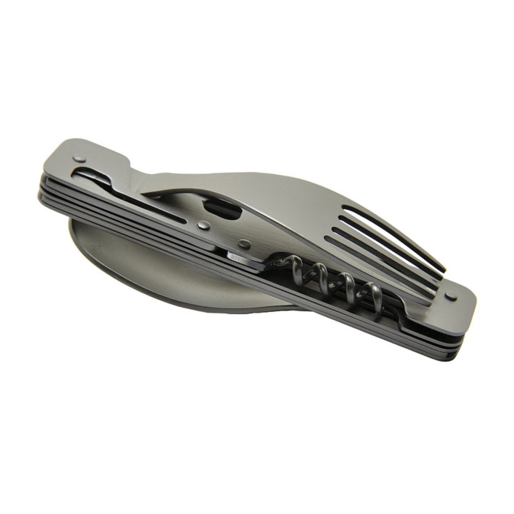 Niezbędnik BALADEO Papagayo Cutlery Set Titanium