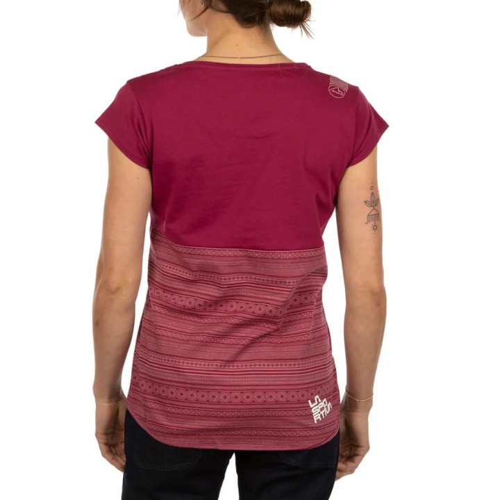 Koszulka LA SPORTIVA Lidra T-Shirt Women red plum