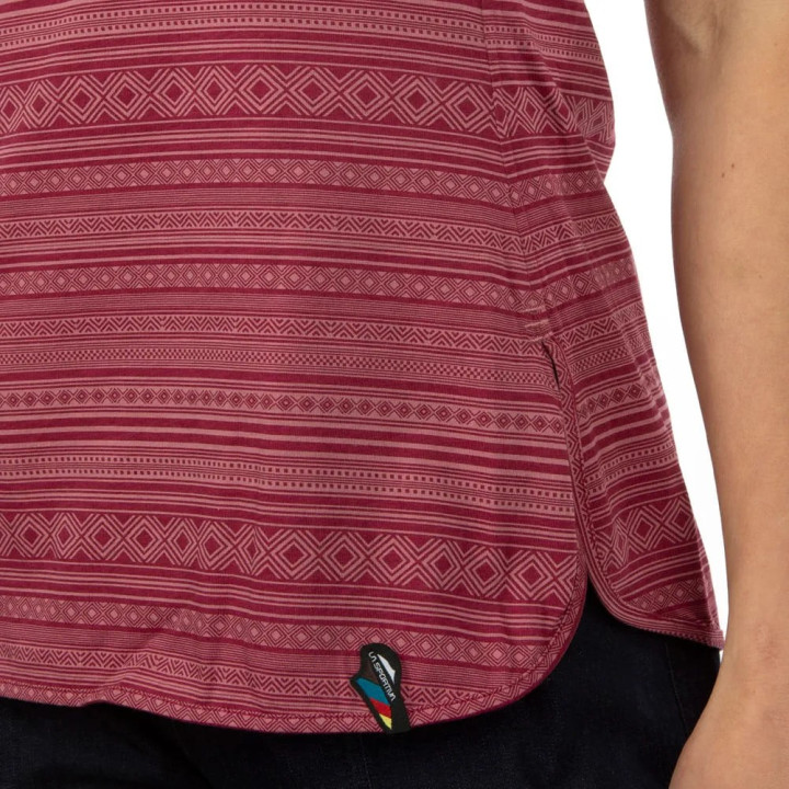 Koszulka LA SPORTIVA Lidra T-Shirt Women red plum