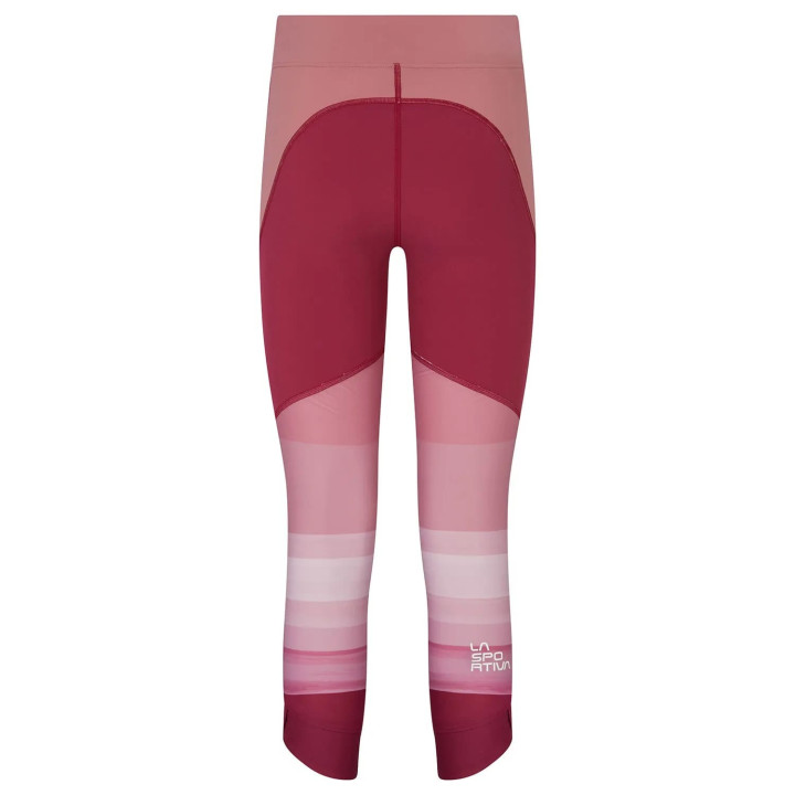 Legginsy wspinaczkowe LA SPORTIVA Sensation Leggings Women blush/red plum