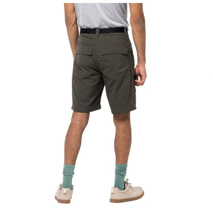 Spodenki JACK WOLFSKIN HOGGAR SHORTS dark moss