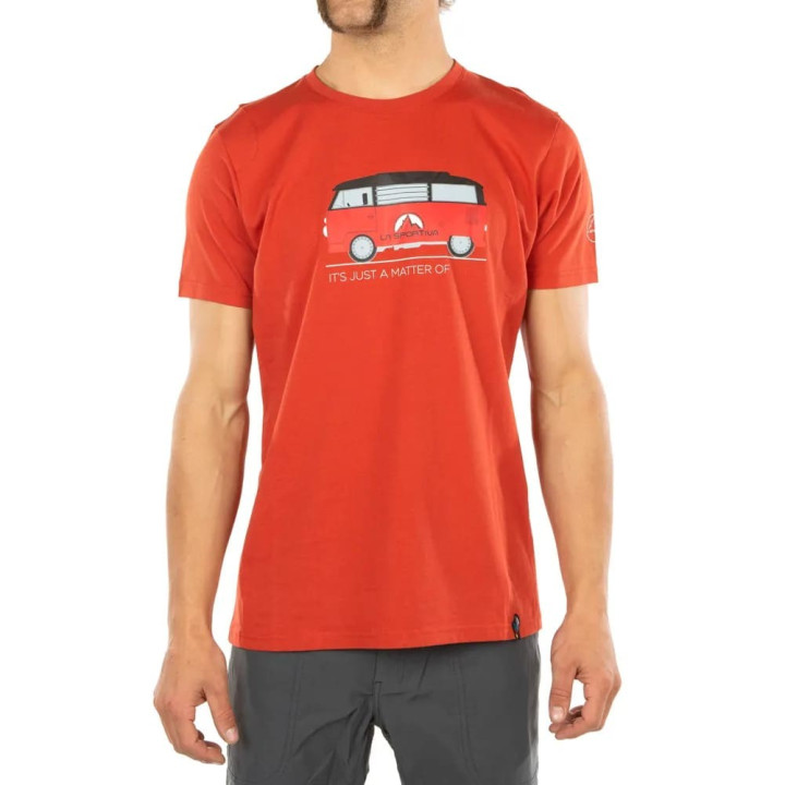 Koszulka LA SPORTIVA Van T-Shirt Men saffron
