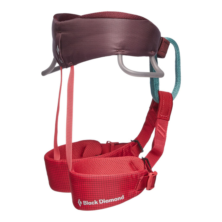 Uprząż BLACK DIAMOND Momentum Kid's wild rose