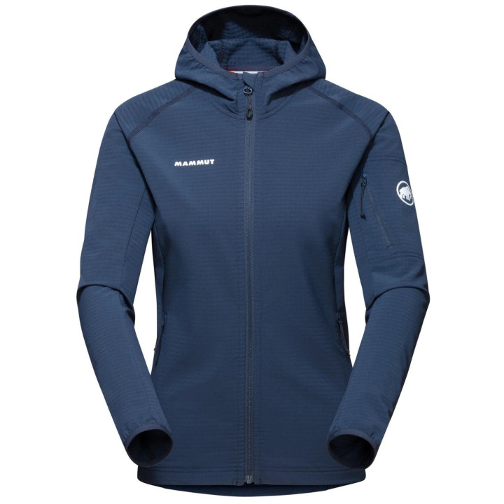 Bluza MAMMUT Madris Light ML Hooded Jacket Women marine