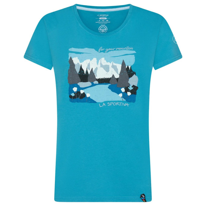 Koszulka LA SPORTIVA Valley T-Shirt Women topaz