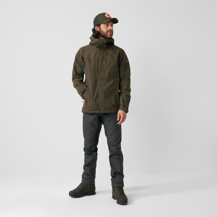 Spodnie FJALLRAVEN Kaipak Trousers dark olive