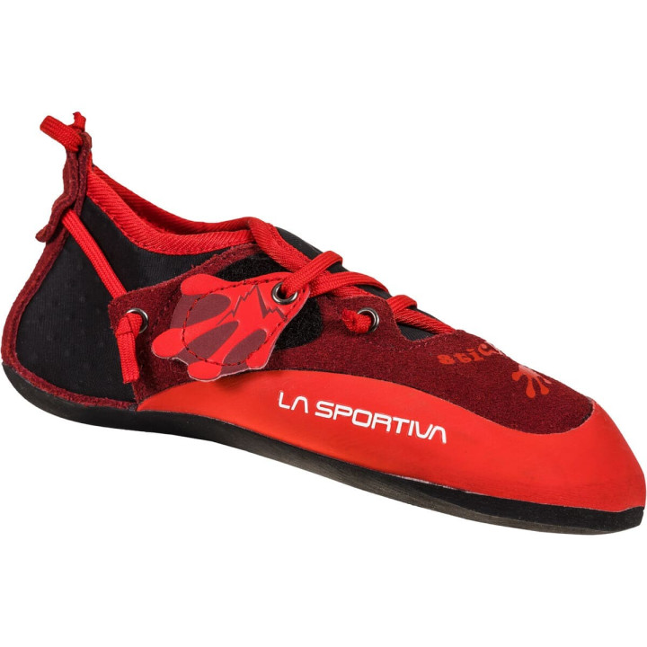 Buty wspinaczkowe LA SPORTIVA Stickit chilli/poppydziecięce