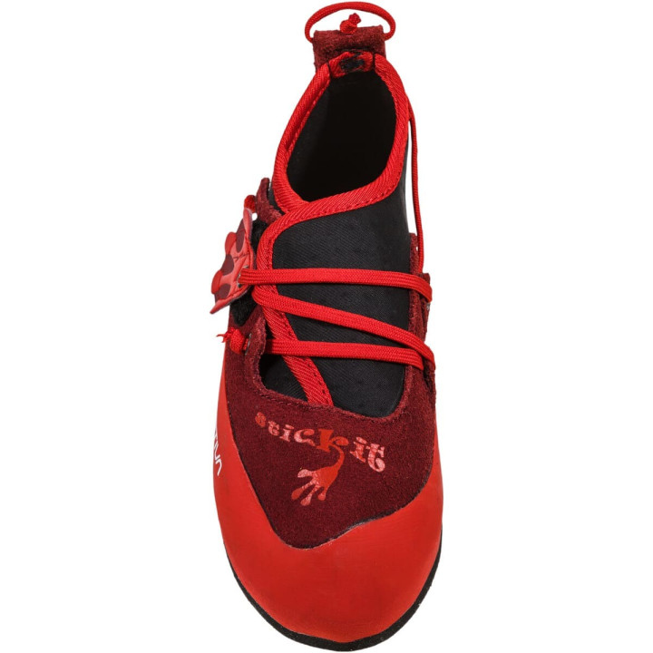 Buty wspinaczkowe LA SPORTIVA Stickit chilli/poppydziecięce
