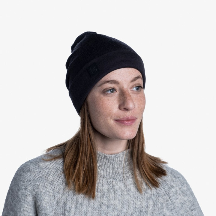 Czapka BUFF HEAVYWEIGHT MERINO WOOL HAT regular black