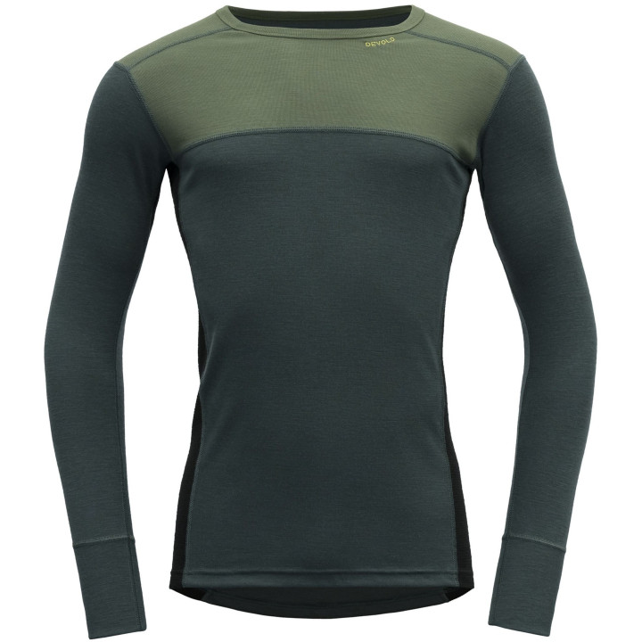 Koszulka DEVOLD Lauparen Merino 190 Men forest/woods/black