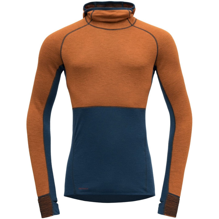 Koszulka DEVOLD Tuvegga Merino Hoodie Men ink