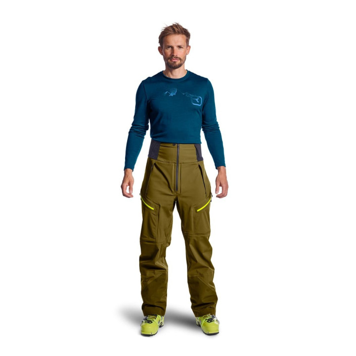 Spodnie ORTOVOX 3L Guardian Shell Men petrol blue